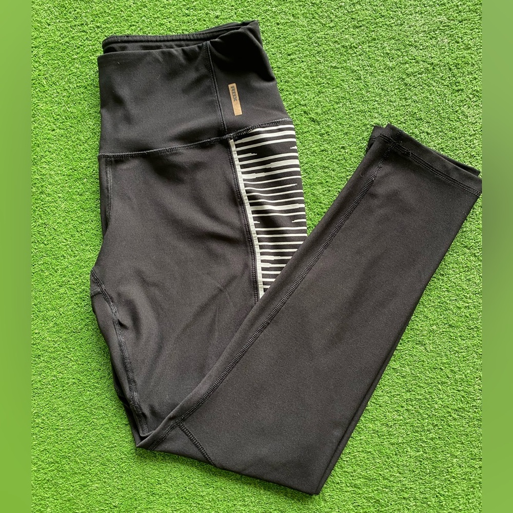 RBX Black and Gray Workout Legging